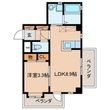 ラ・セーヌ高宮の間取図