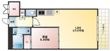 プレジオ西宮今津の間取図