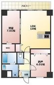 GROOVE上甲子園の間取図