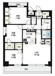 エーレックス西宮の間取図
