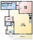 ルナ テラス 甲子園の間取図