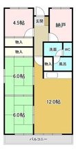 ホレストの間取図