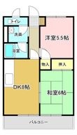 写真:レジデンス・アダージオ 2階2-Bの間取図