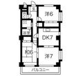 アサノハイツの間取図