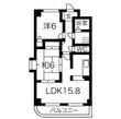 プリミエール大留の間取図