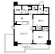 グランテラス藤が丘の間取図