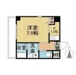 ラ・ミュー藤ヶ丘の間取図