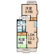 メゾン福谷2の間取図