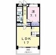 グラシオッソKの間取図