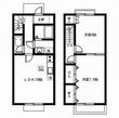 デュープレックス吉川Ⅱの間取図