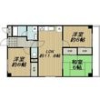 マンション桂の間取図