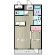 アムセントの間取図