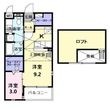ヴィラ ブライトの間取図