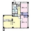 サザン上条の間取図