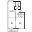 CREST QUARTER A棟の間取図