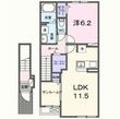 スペランザ　ヴェルデの間取図