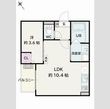 Jack koshinⅥの間取図