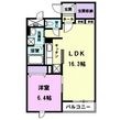 ヴェロクオーレの間取図
