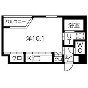 拡大写真:SPACE CUBE HONJIN(スペースキューブホンジン) 1階1011の間取り