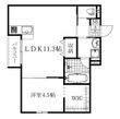 Lull(ラル)の間取図