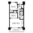 戸部マンションの間取図