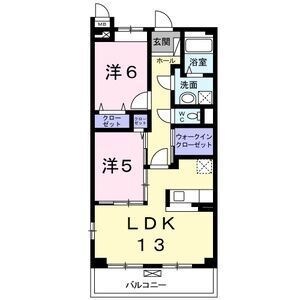 拡大写真:グレイト水広下 1階108の間取り