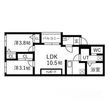 Tidy本陣西の間取図