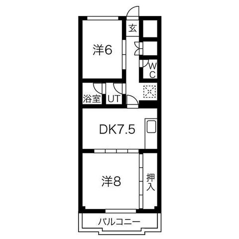 柵下マンションの外観