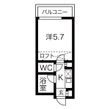 写真：アップル春日井2階の間取図