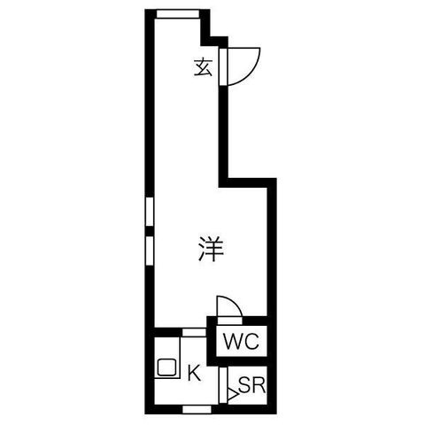 拡大写真:Maisorie浄心 2階202の間取り
