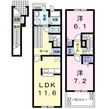 エバーライフハオスの間取図