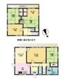 神戸市北区山田町下谷上字猪ころびの間取図