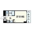 YKハイツ松の内の間取図