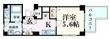 ブロスコート六甲Ⅱの間取図