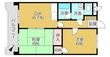 メゾン・DE・OKの間取図