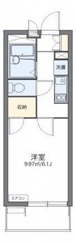 レオパレス武庫南の間取図