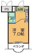 ハイツオリエントの間取図