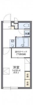 レオパレスパークの間取図