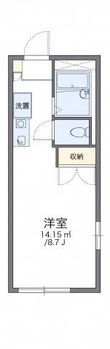 レオパレス天城の間取図