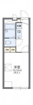 レオパレスカレンコートの間取図