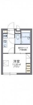 レオパレス石井の間取図