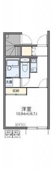 レオネクストディアベルジュⅡの間取図