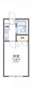 レオパレス松田の間取図