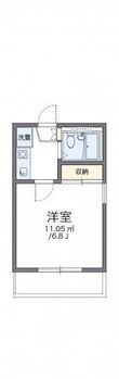 レオパレス松田の間取図
