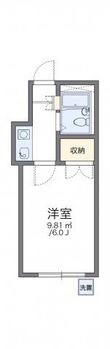 レオパレス加古川第7の間取図