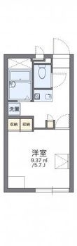 レオパレス椎の実５の間取図