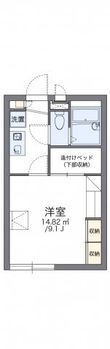 レオパレス自由が丘本町の間取図