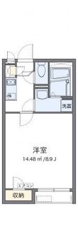 クレイノ修の間取図