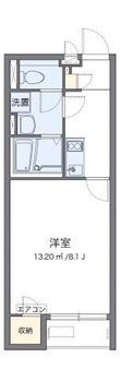 レオネクストアルページュの間取図
