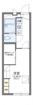 レオパレス葵の間取図